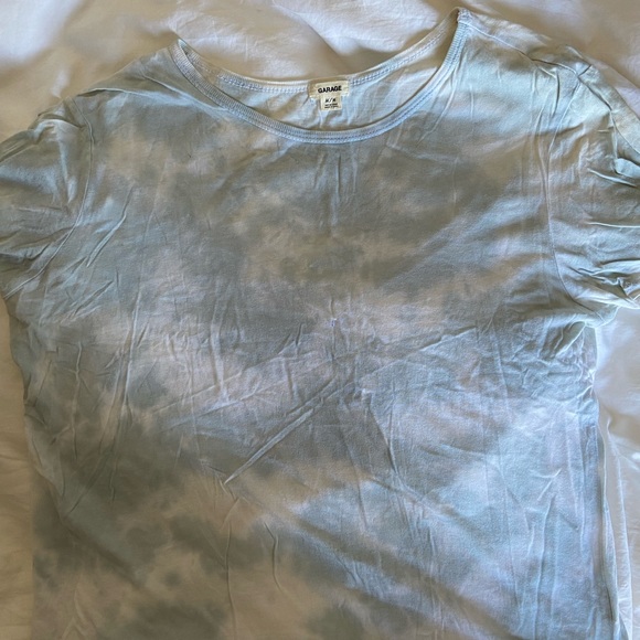 Tie dye Garage tshirt